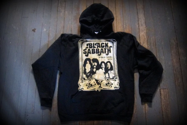 BLACK SABBATH - 1978 World Tour - Two Sided Printed Hoodie